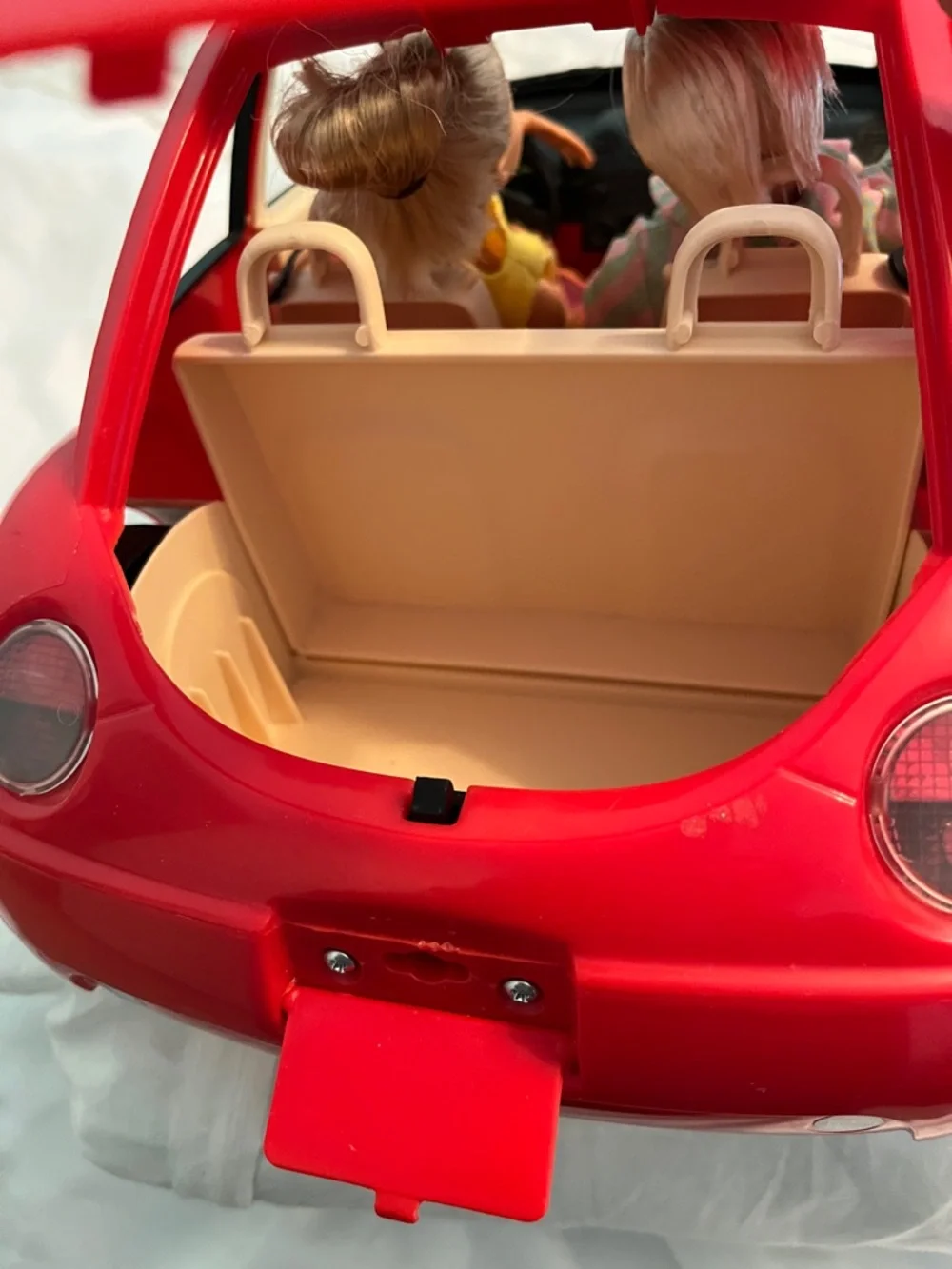 Mattel Barbie Red VW Beetle, Year:  2000.